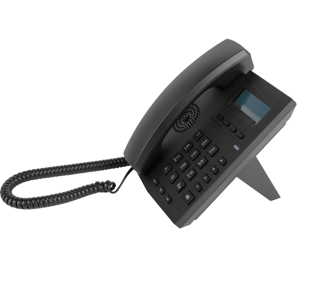 Dolphy Corded Landline Telephone – Classic Desk Phone for Hotel Rooms, Offices & Home Use, Reliable Wired Phone with Clear Audio & Durable Build