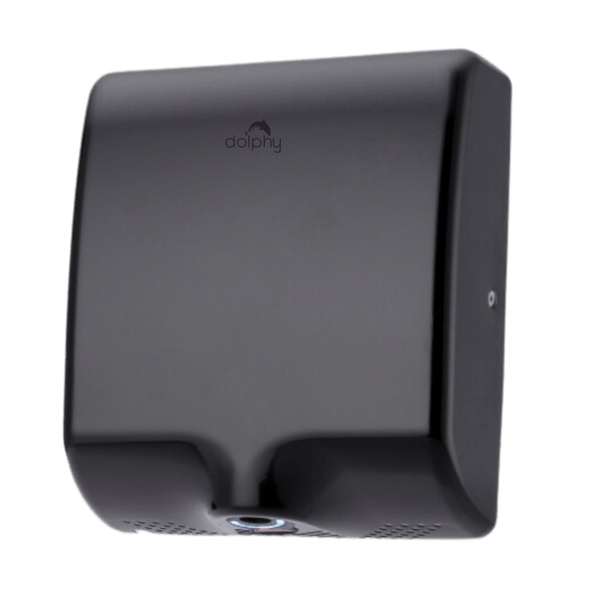 Dolphy Tornado 1000W Touchless Automatic Hand Dryer – Wall Mount, Stainless Steel, Black Finish