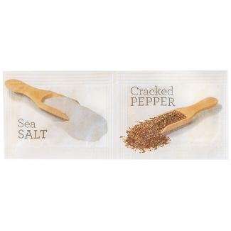 Twin Sea Salt & Cracked Pepper Sachets