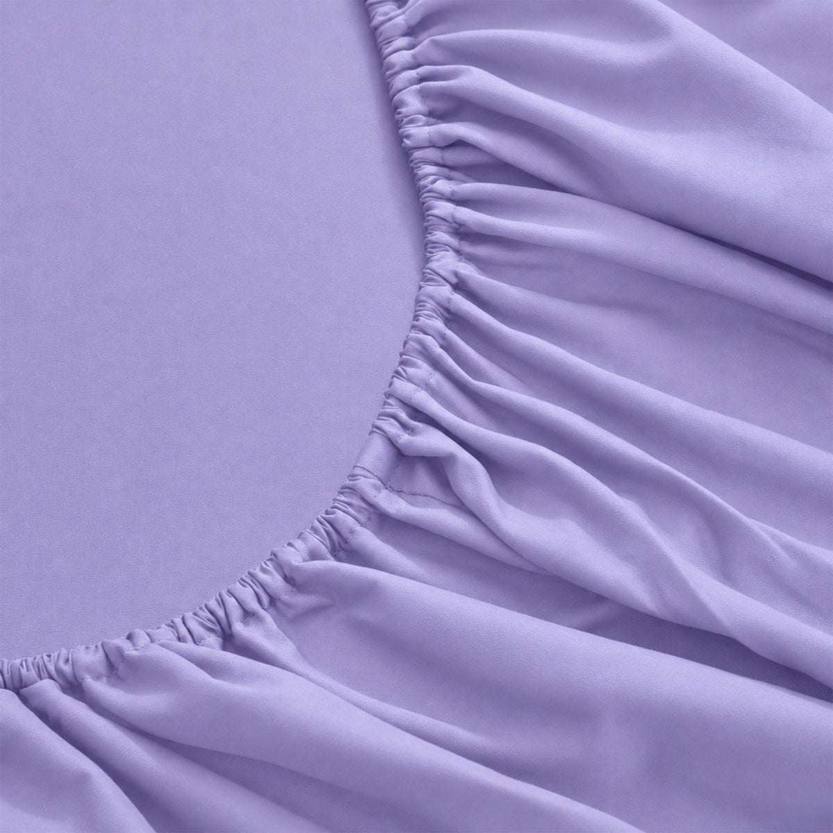 LinenCart Brushed Microfibre Fitted Sheet Lavender.