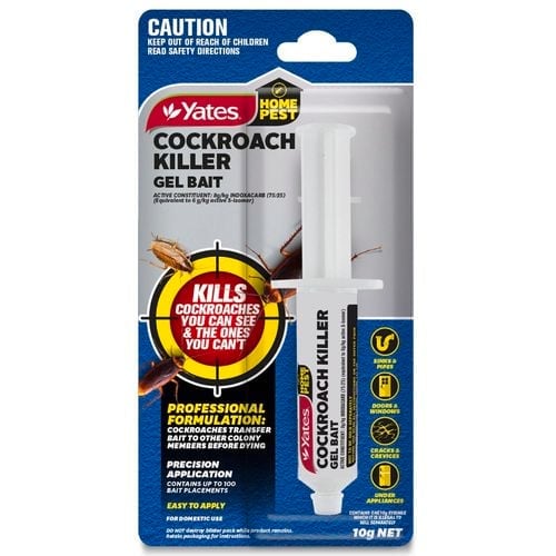 Yates 10g Home Pest Cockroach Killer Gel Bait