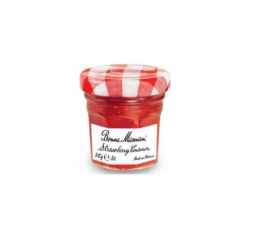 Bonne Maman strawberry jam 30g mini glass jar