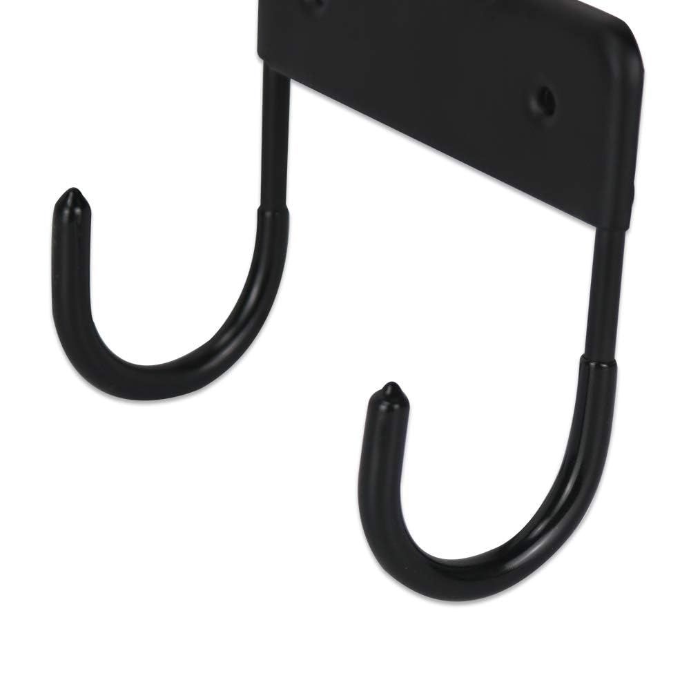 Dolphy Wall Mounted Ironing Board Hanger – Black, Durable PBT, 12x6x11 cm – Space-Saving Laundry Organiser