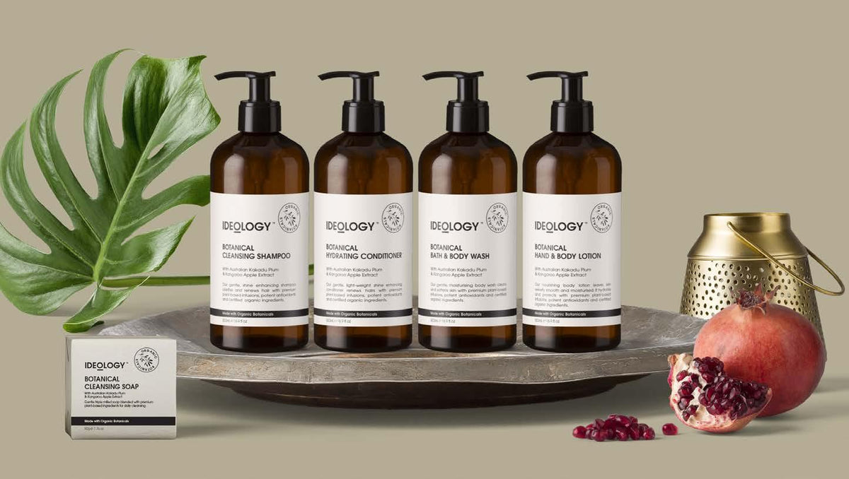 Ideology 500ml pump bottles