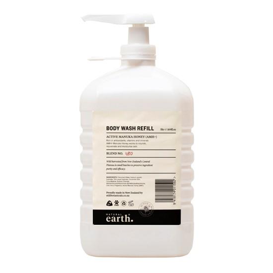 Natural Earth Manuka Honey Body Wash 5L Refill