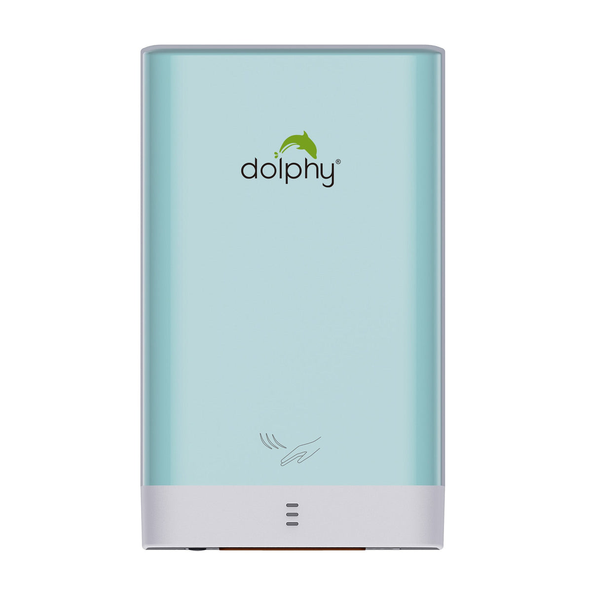 Dolphy High Speed Commercial Hand Dryer 900W – Tiffany Blue, 82m/s Airflow, Touchless Infrared Sensor, IP24 Rated Ultra-Slim Design for Offices & Retail