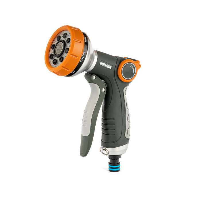 Holman 8 Function Spray Gun With Thumb Flow Control