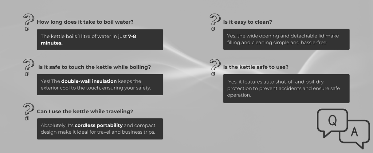 Dolphy 1L Electric Kettle – Black Stainless Steel, 360 Swivel Base, Auto Shut-Off, Cool-Touch Exterior, Fast Boil Cordless Kettle for Home, Hotel & Office