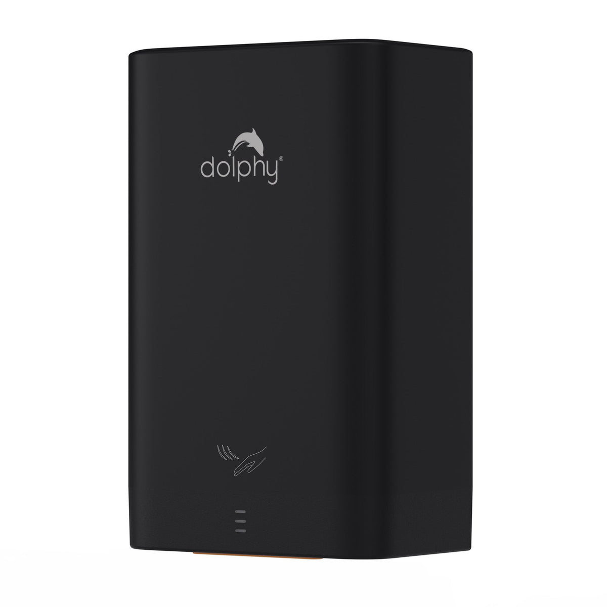 Dolphy High Speed Commercial Hand Dryer 900W – Matte Black, 82m/s Airflow, Touchless Infrared Sensor, IP24 Rated Ultra-Slim Design for Offices & Retail
