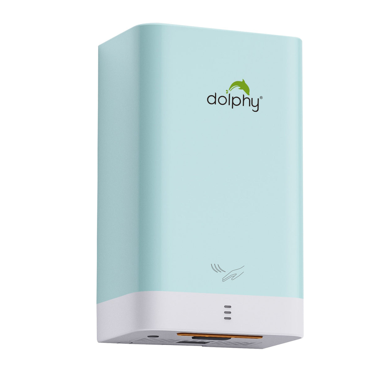 Dolphy High Speed Commercial Hand Dryer 900W – Tiffany Blue, 82m/s Airflow, Touchless Infrared Sensor, IP24 Rated Ultra-Slim Design for Offices & Retail