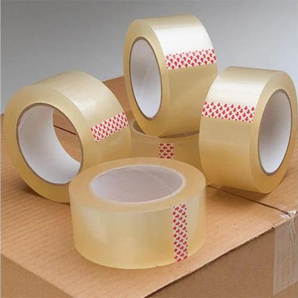 Heavy Duty Packing Tape 72 Rolls – 45 Micron Clear Adhesive Tape for Moving, Shipping & Packaging, Tear-Resistant and Strong Seal