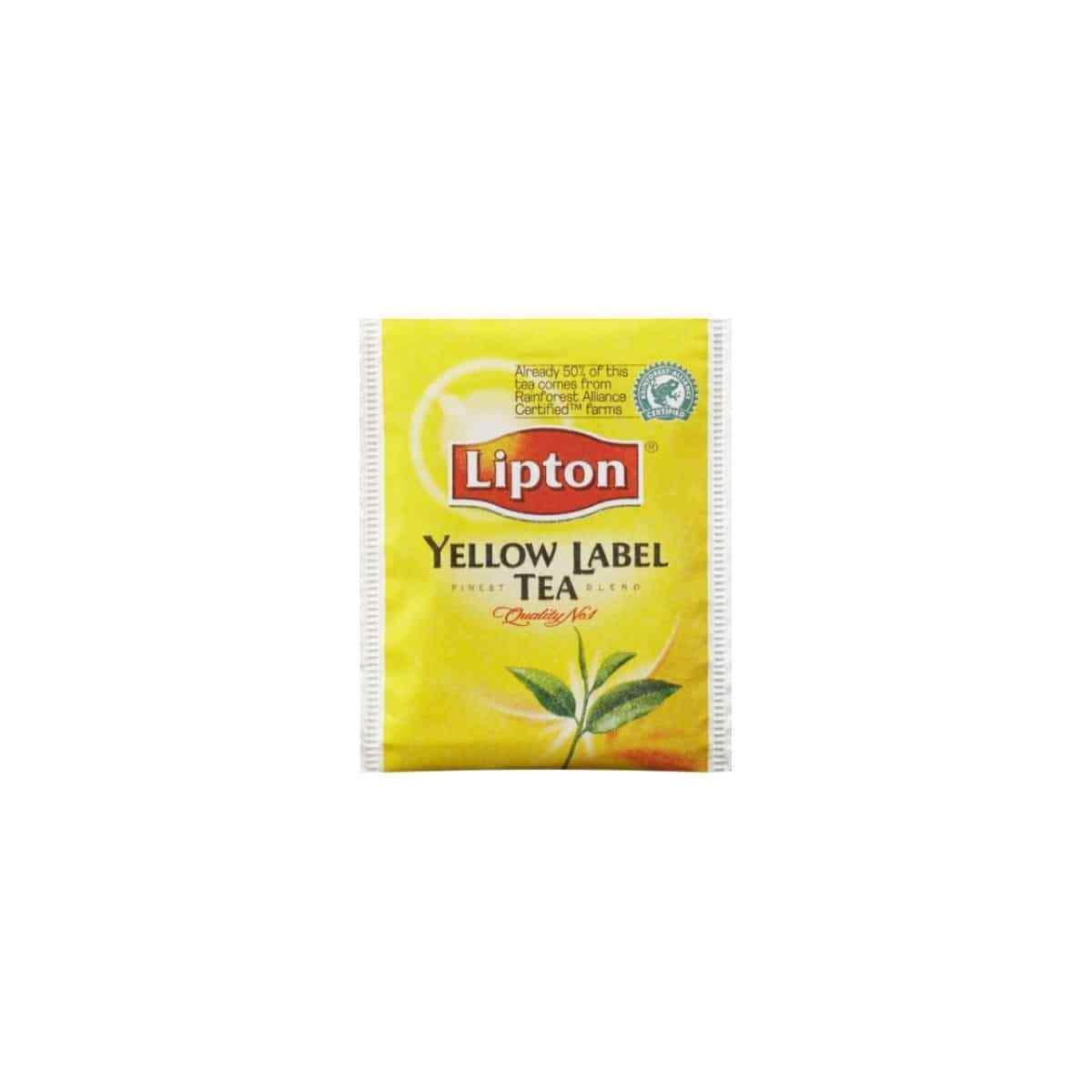 Lipton Yellow Label Tea, Enveloped Tea Bags