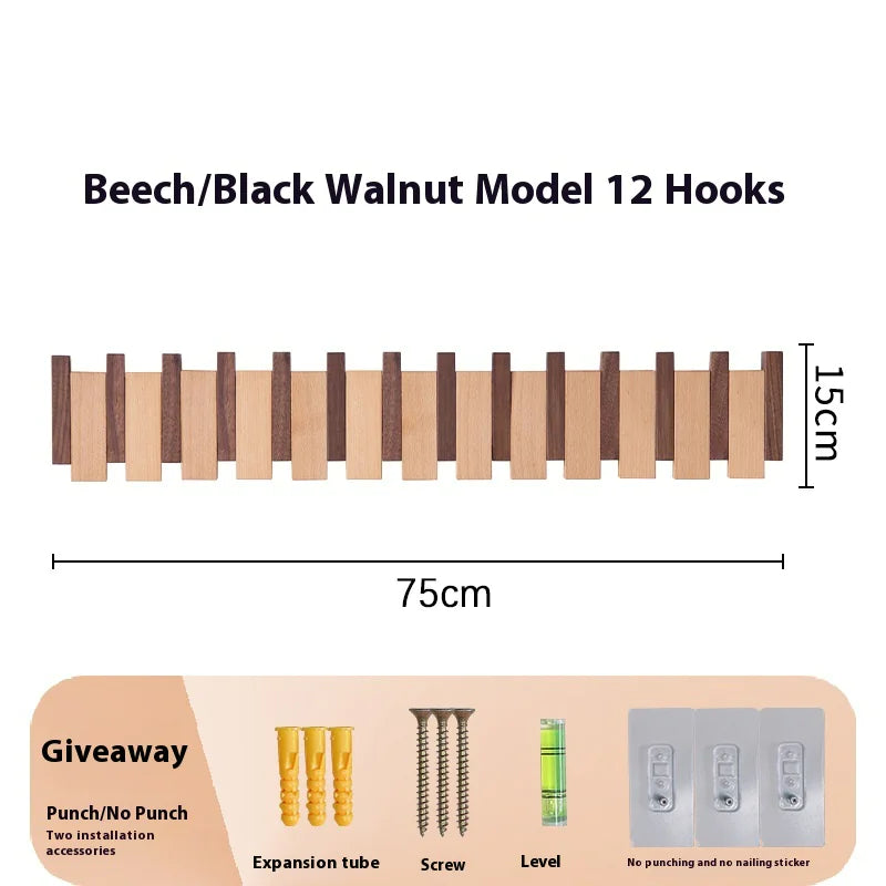 Wall Mounted Keys and Clothes Hook