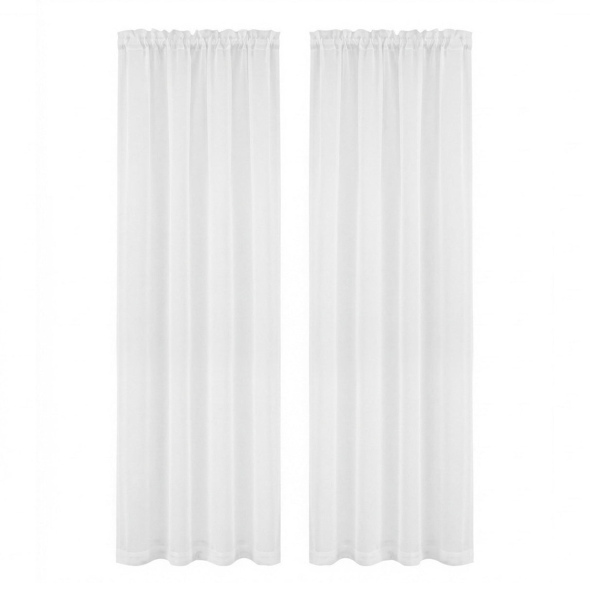 Artiss Blockout Curtains 2X 132x213cm Light Filtering Window Drapes Rod Pocket