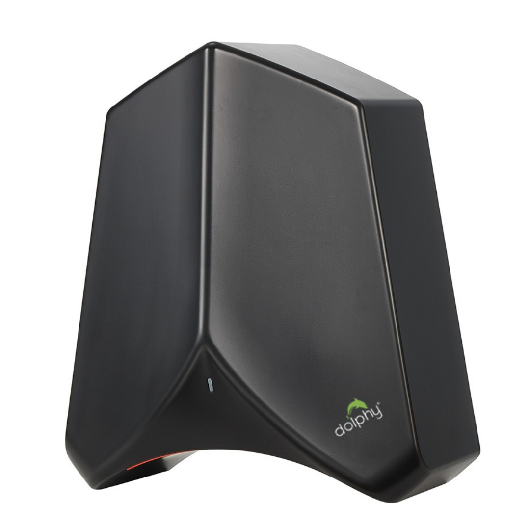 Dolphy ADGE Touchless Hand Dryer 1100W – Silver Wall Mount ABS, Automatic Sensor, 90 m/s Fast Airflow, Hygienic & Energy-Efficient for Commercial Washrooms