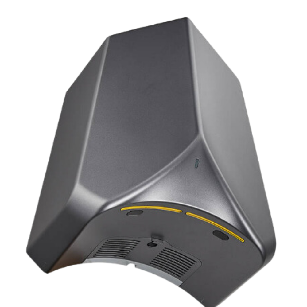 Dolphy ADGE Touchless Hand Dryer 1100W – Silver Wall Mount ABS, Automatic Sensor, 90 m/s Fast Airflow, Hygienic & Energy-Efficient for Commercial Washrooms