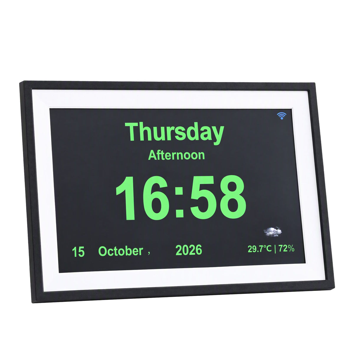 Artiss 10" Smart Digital Clock Calendar HD IPS Touchscreen Weather Photo Frame