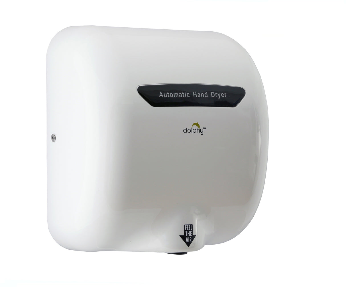 Dolphy European Style Automatic Hand Dryer 1800W – High-Speed, Touchless ABS Hand Dryer with Infrared Sensor, Quiet Operation & Safety Features for Commercial Washrooms