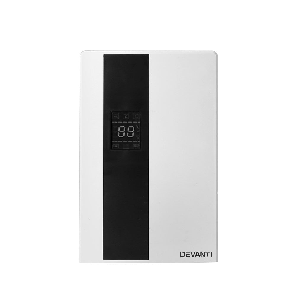 Devanti 2L dehumidifier and air purifier, white