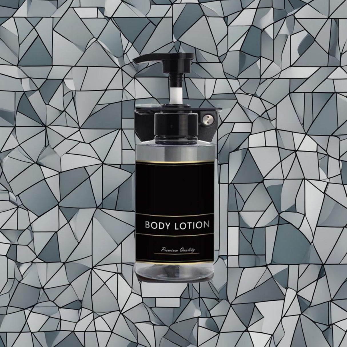 Dolphy 300ml Transparent Manual Soap Dispenser – Clear Black ABS & Steel Wall Mount Pump for Bathroom, Kitchen & Office Use