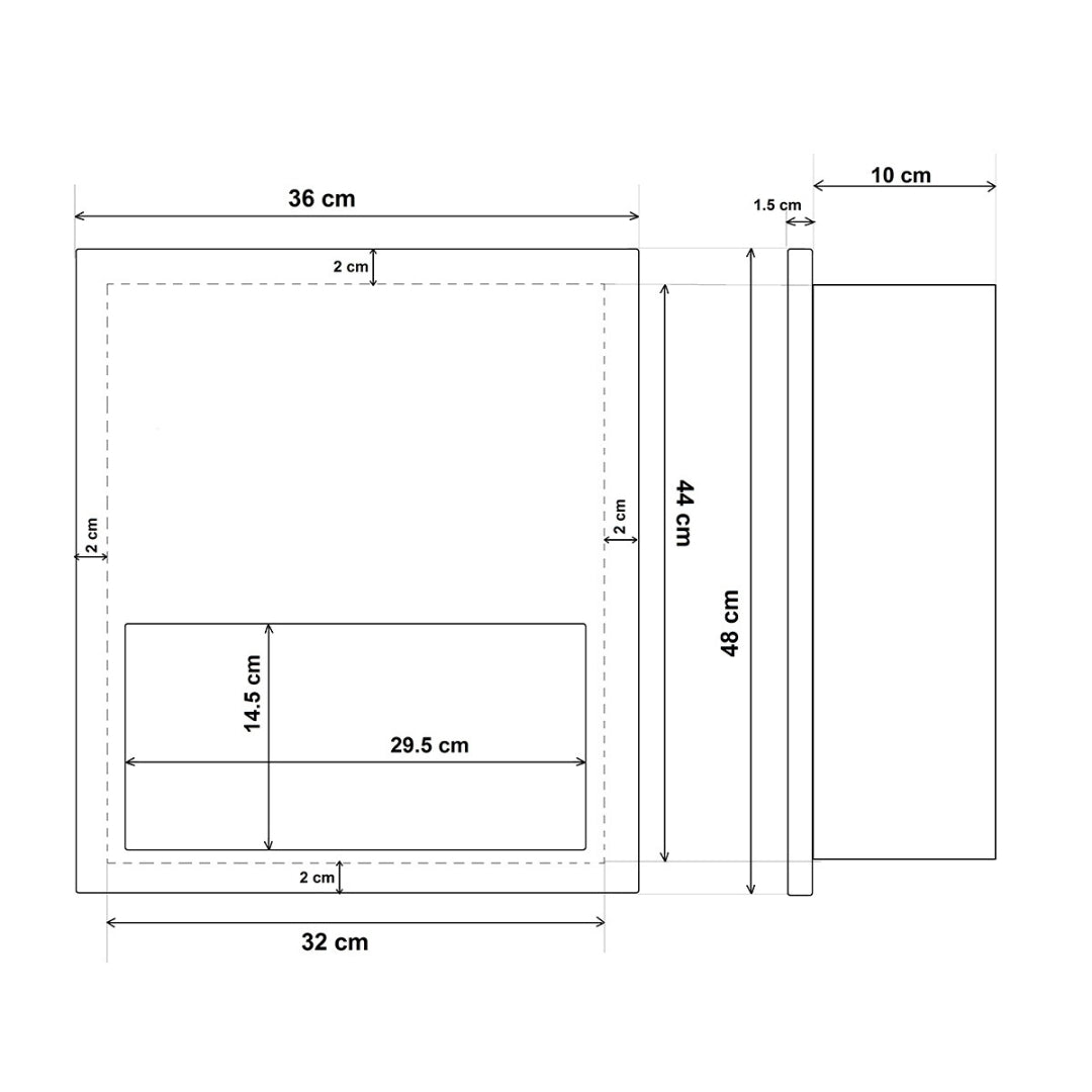 Dolphy Hot or Cold Recessed Stainless Steel Hand Dryer – Silver | Automatic, Energy-Efficient, Touchless Wall-Mount Dryer for Commercial Bathrooms