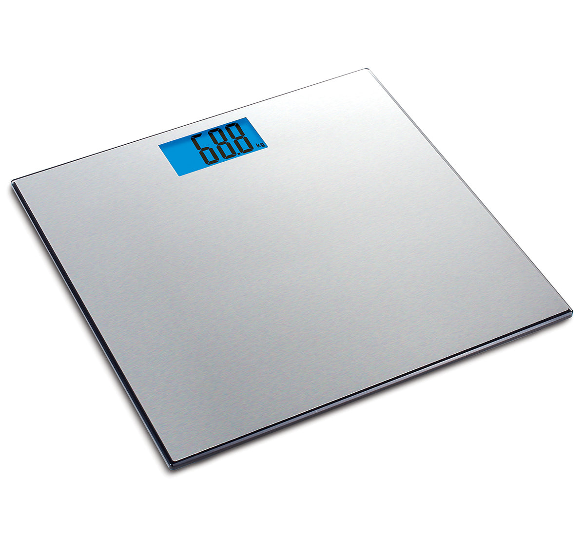 Dolphy Digital Weight Scale – 180kg Capacity, LED Display, Slim ABS & Stainless Steel Bathroom Scale with Tempered Glass, Silver Finish