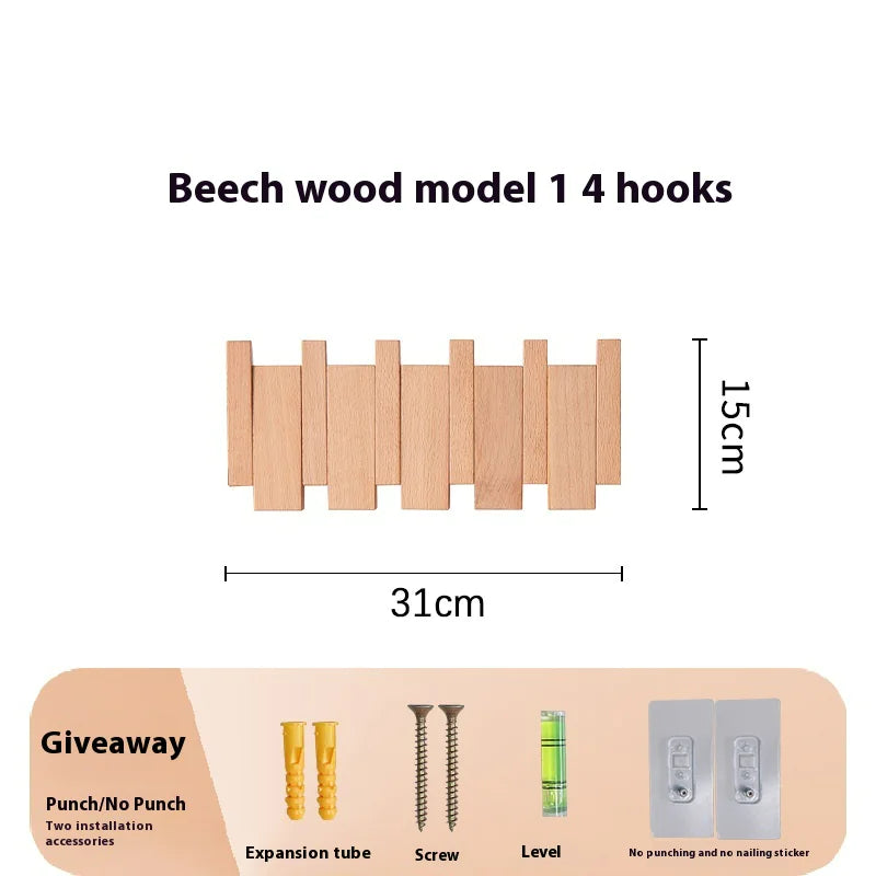 Wall Mounted Keys and Clothes Hook