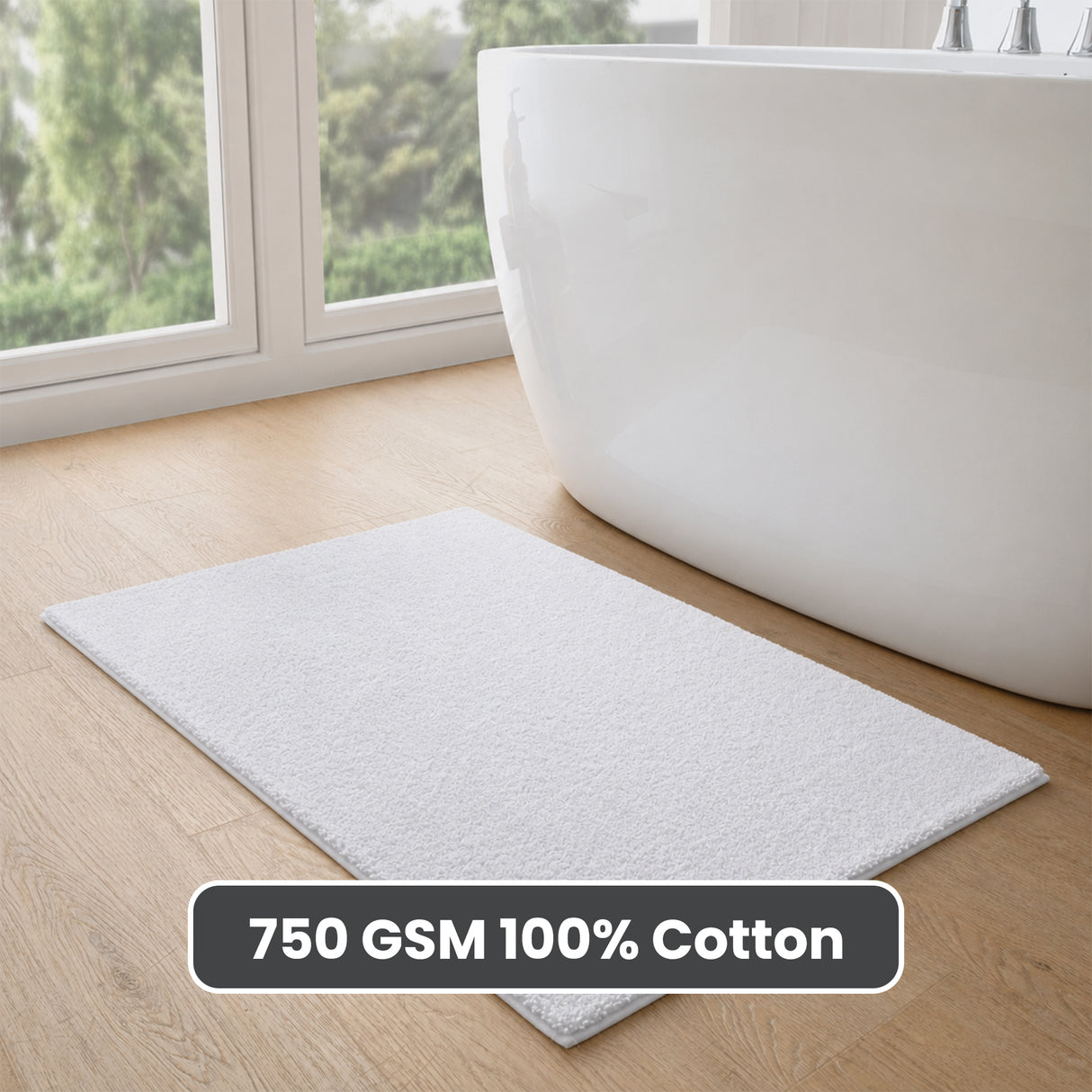 Linencart Elite Bath Mat -750 GSM - 53 x 76 cm
