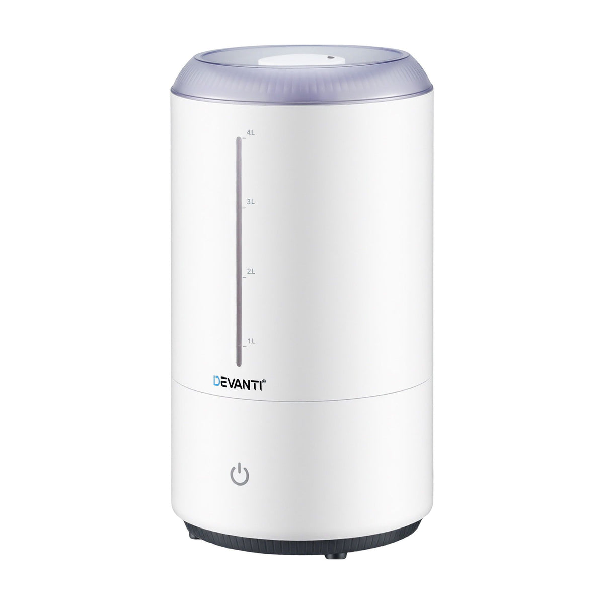 Devanti 4L ultrasonic humidifier and aroma diffuser, white