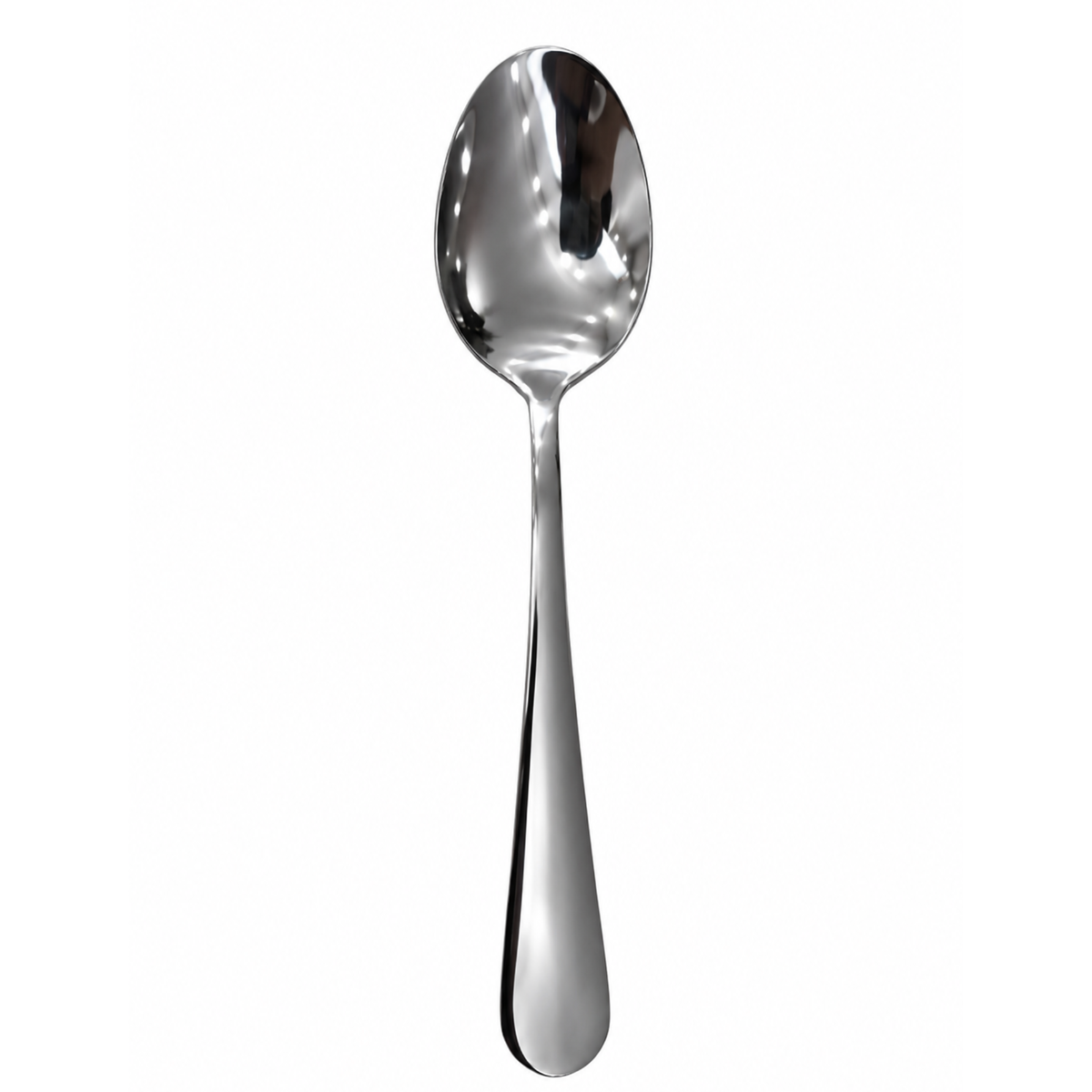 Dolphy Augusta Stainless Steel Dessert Spoon 185mm – 18/0 Grade Cutlery for Desserts, Cereal & Soup (Pack of 12)