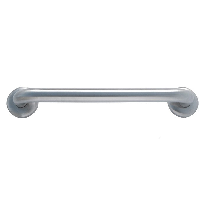Dolphy 600mm Straight Grab Rail – Stainless Steel Bathroom Safety Support Bar with Sure Grip & Concealed Fixing – Silver Handrail