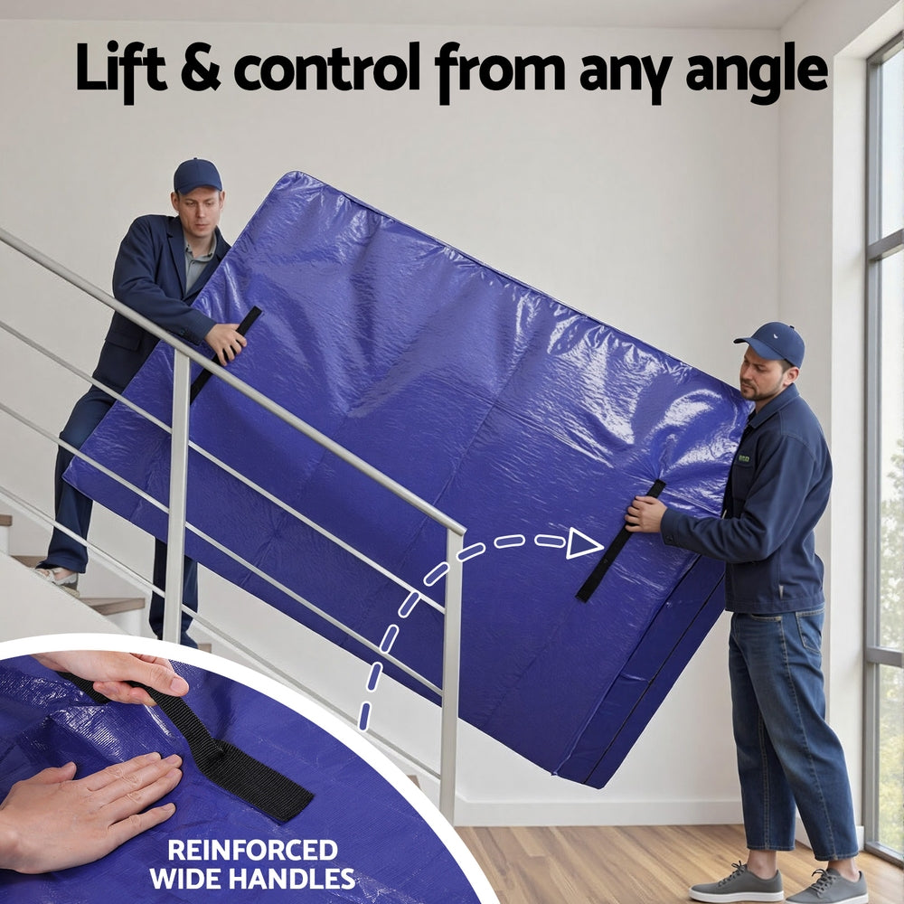 Atirss Mattress Bag Easy Moving Waterproof Storage Dust Cover Protector Queen