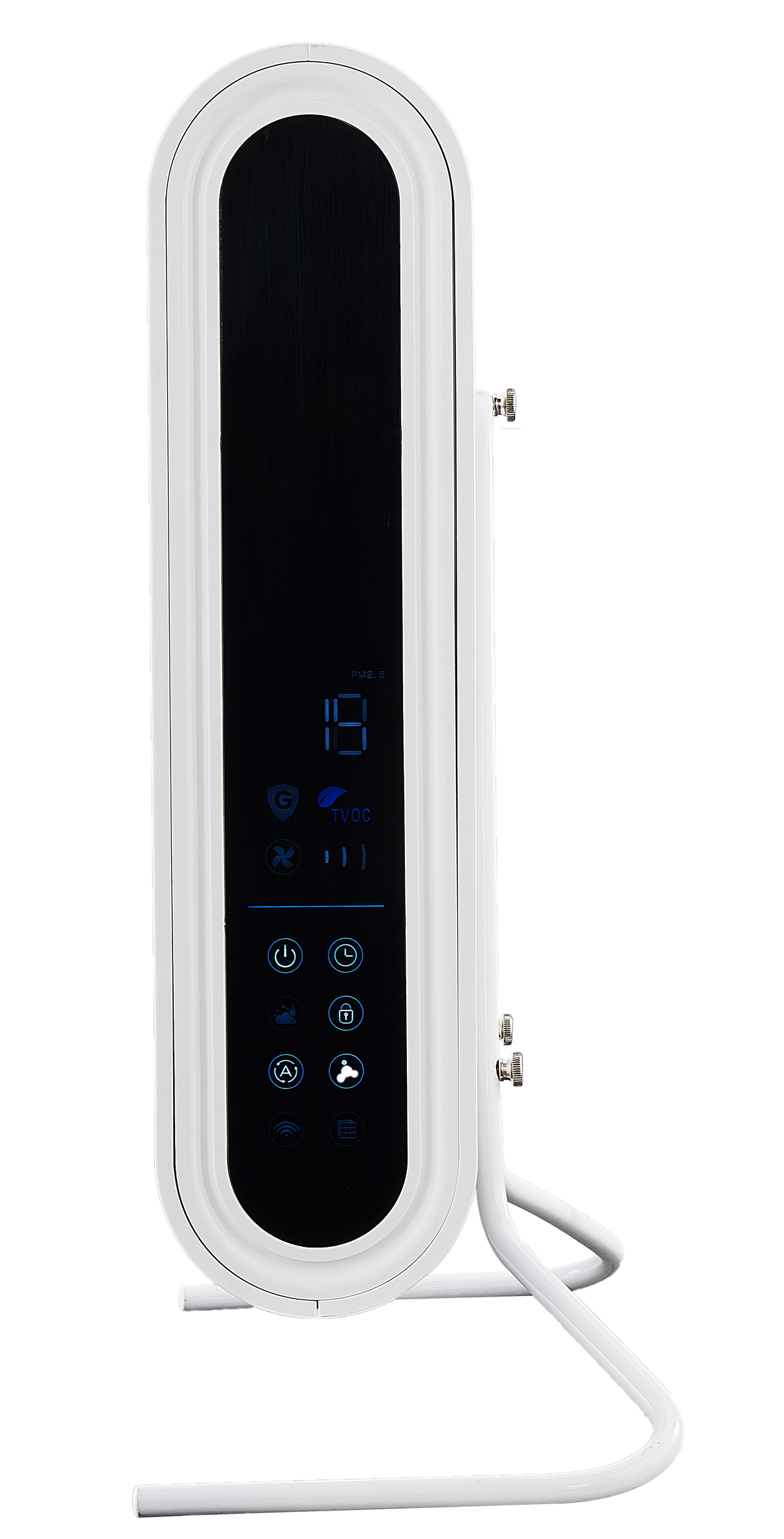 Dolphy 2-Way Air Purifier – Wall Mounted or Desktop, 55W with HEPA & Carbon Filters, Air Ionizer, Odour & Allergen Remover for Office & Indoor Use