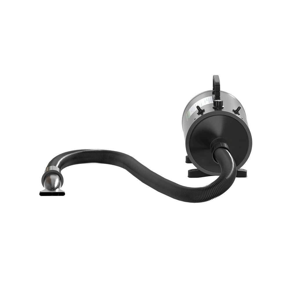 i.Pet dog and cat hair dryer and blower with nozzles and hose, black