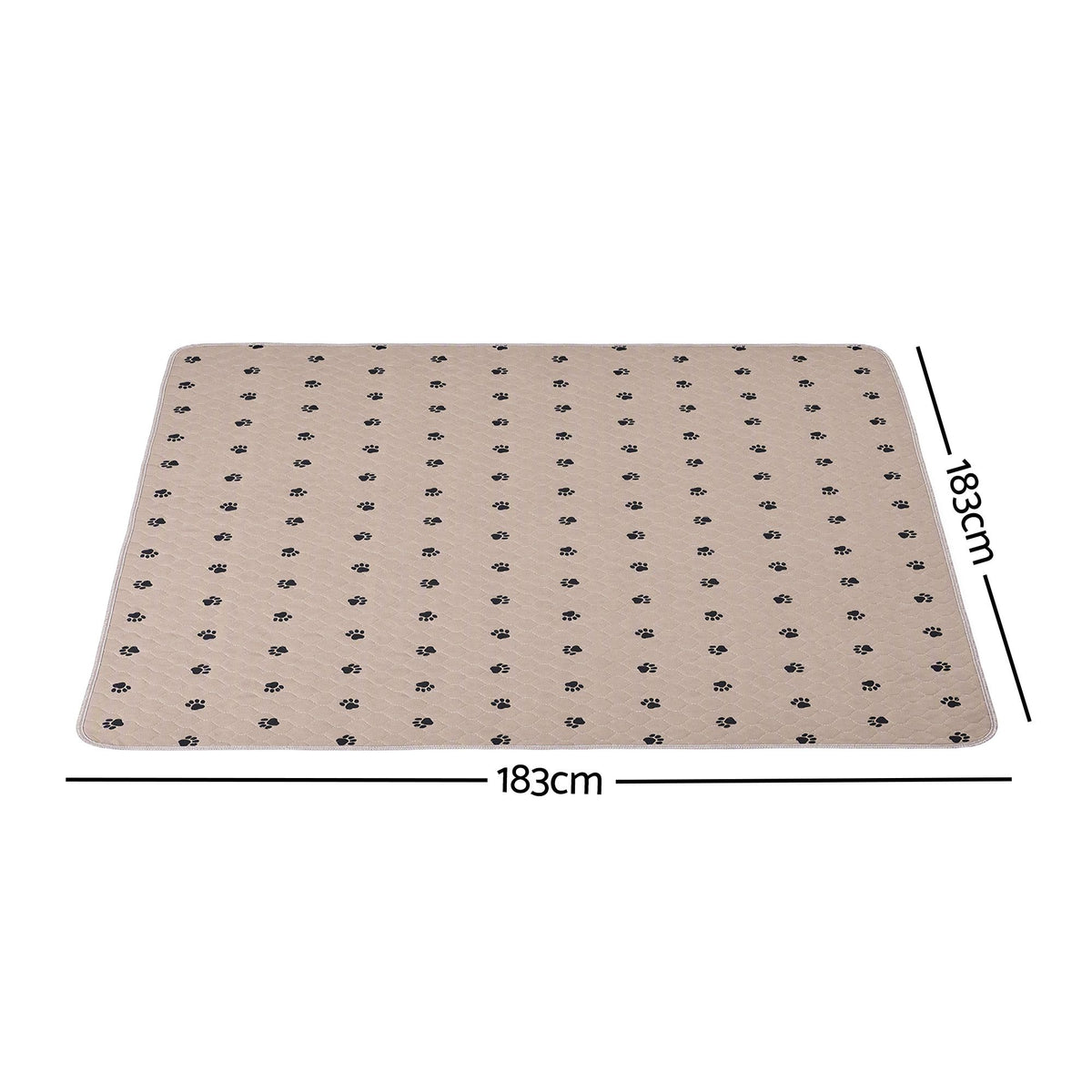 i.Pet washable dog training mat 183x183cm