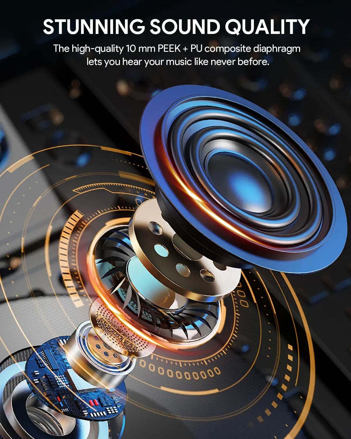 Aukey True Wireless Earbuds With Noise Cancelling MOVE MINI NC (EP-M1NC)