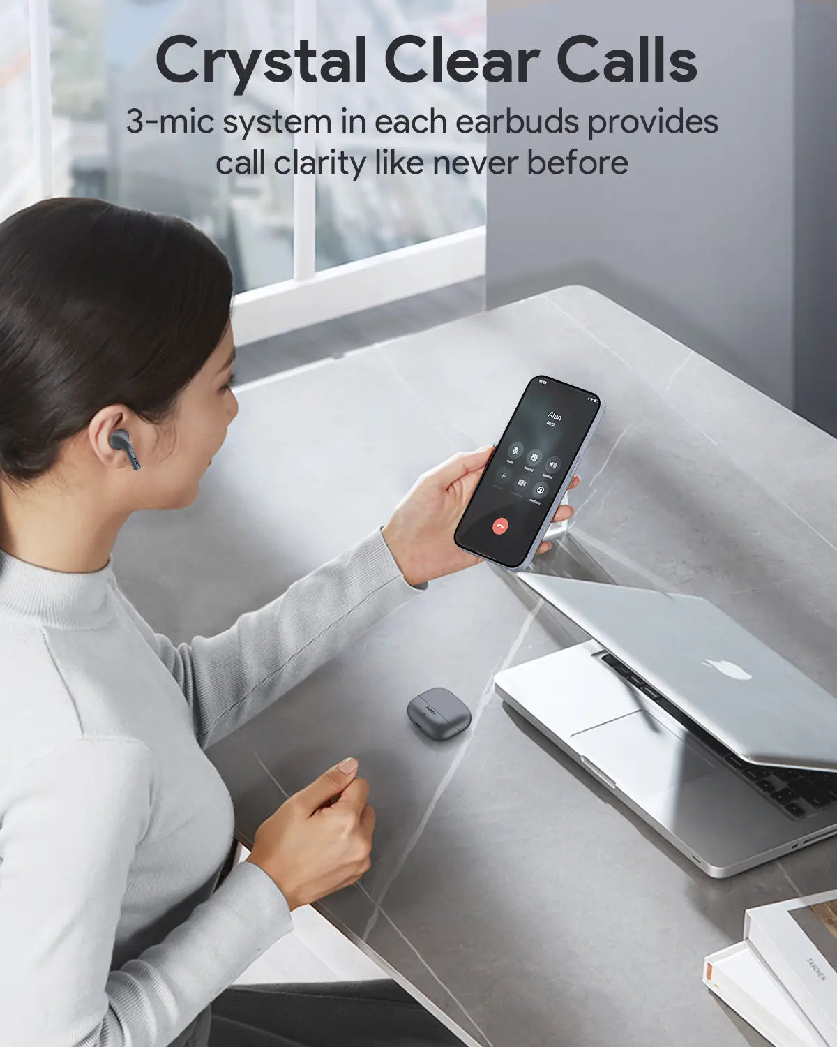 Aukey True Wireless Earbuds with Hybrid ANC BEYOND ANC PRO (EP-B1)