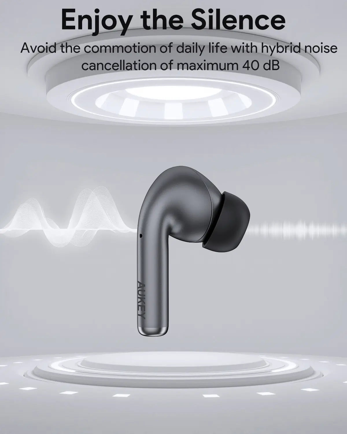 Aukey True Wireless Earbuds with Hybrid ANC BEYOND ANC PRO (EP-B1)