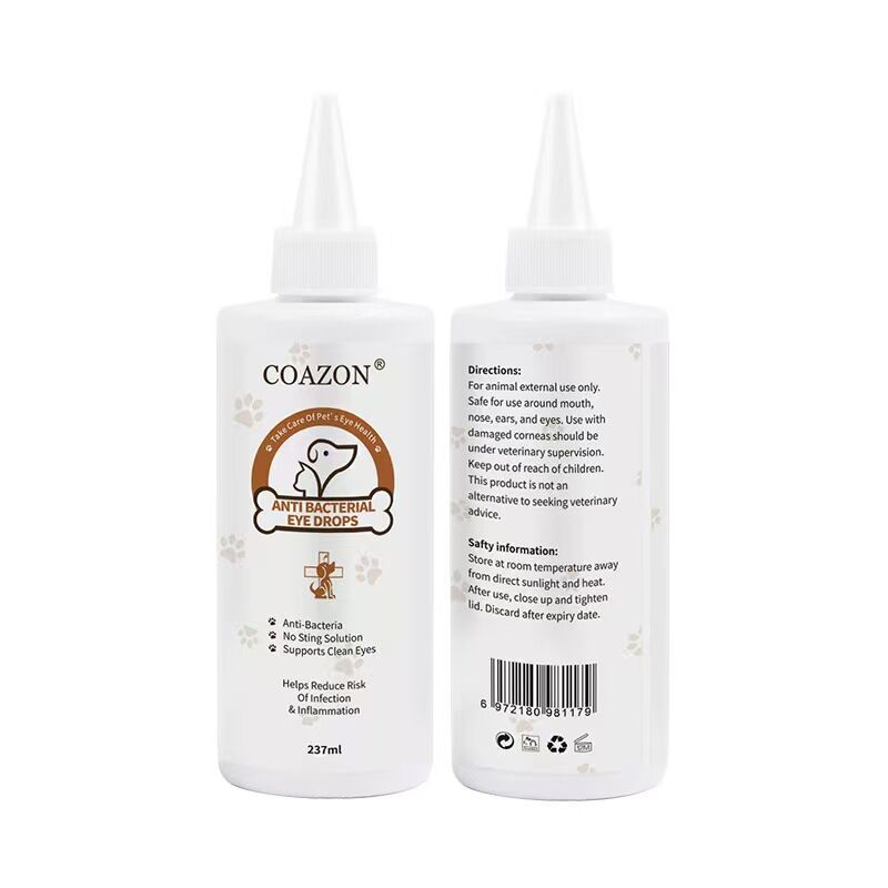 Pet eye drops