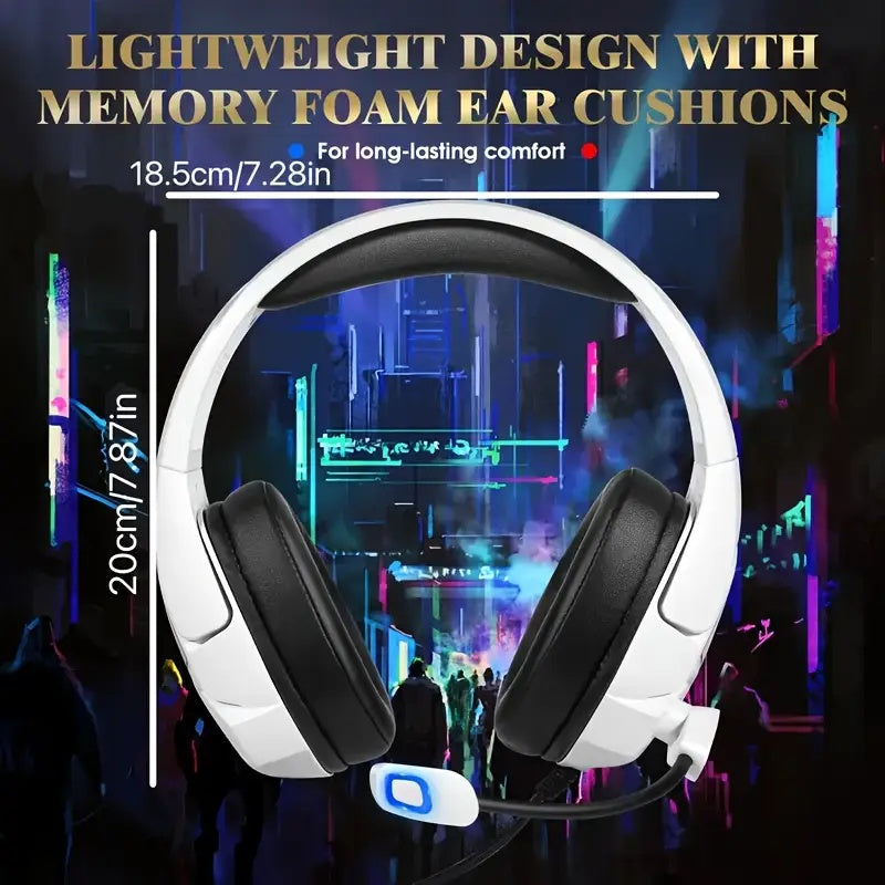 Stereo Gaming Headset for PS4 PS5 Xbox RGB 7.1