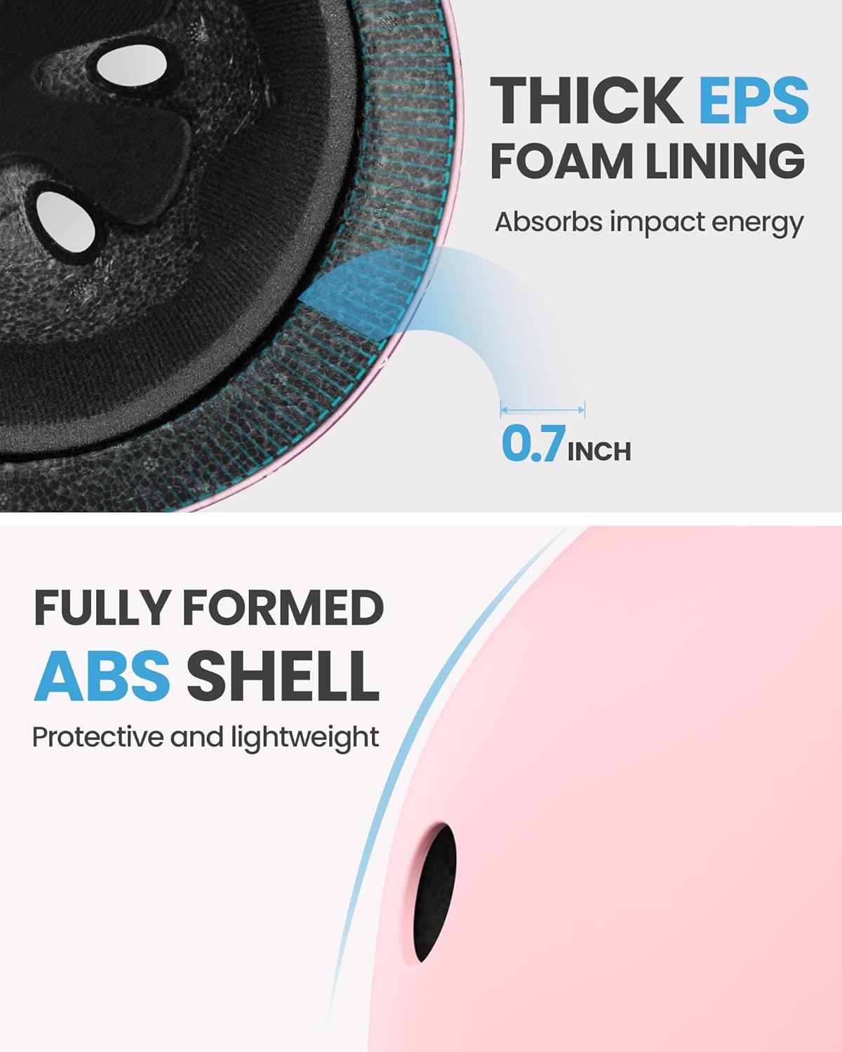 OutdoorMaster Youth & Kids Bike Helmet - Adjustable Multi-Sports Skateboard Helmet with Removable Liners for Balance Bike, Kids Scooter, One Wheel Hoverboard-Pink Flower-Large