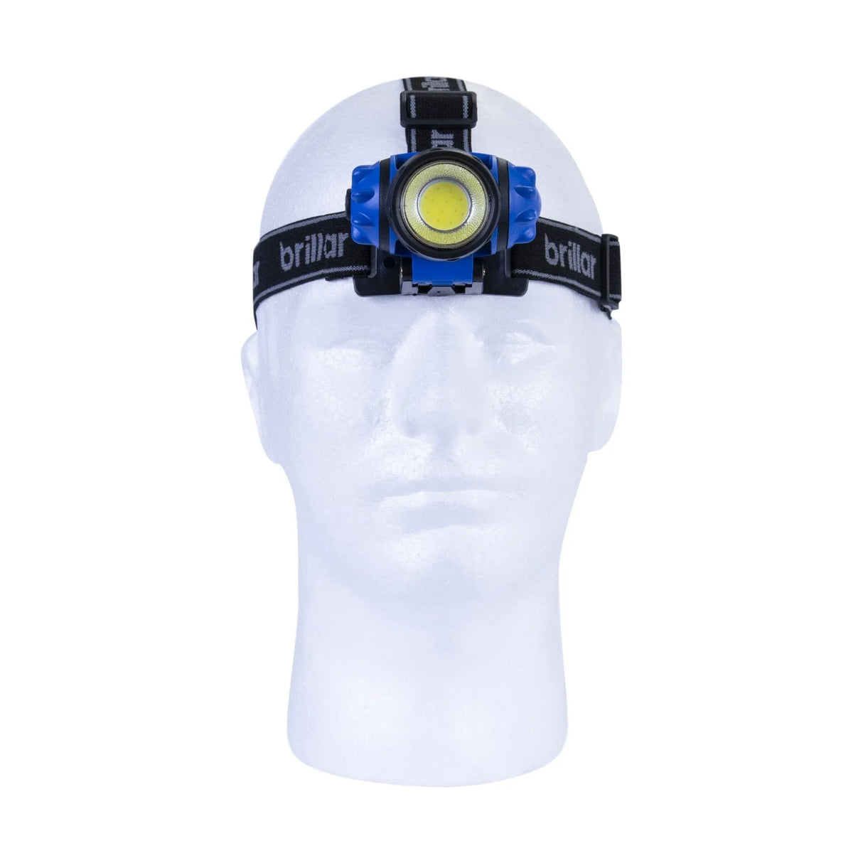 Brillar 3-Mode Headlamp – Blue, 120 Lumens with COB LED