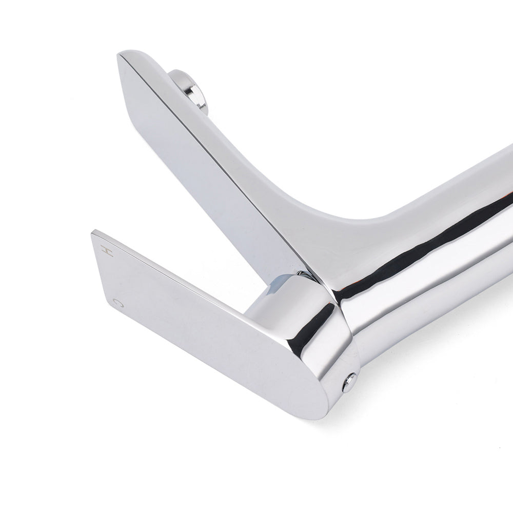 WELS Bathroom Vanity Kitchen Laundry Round Chrome Basin Mixer Sink Faucet Tap