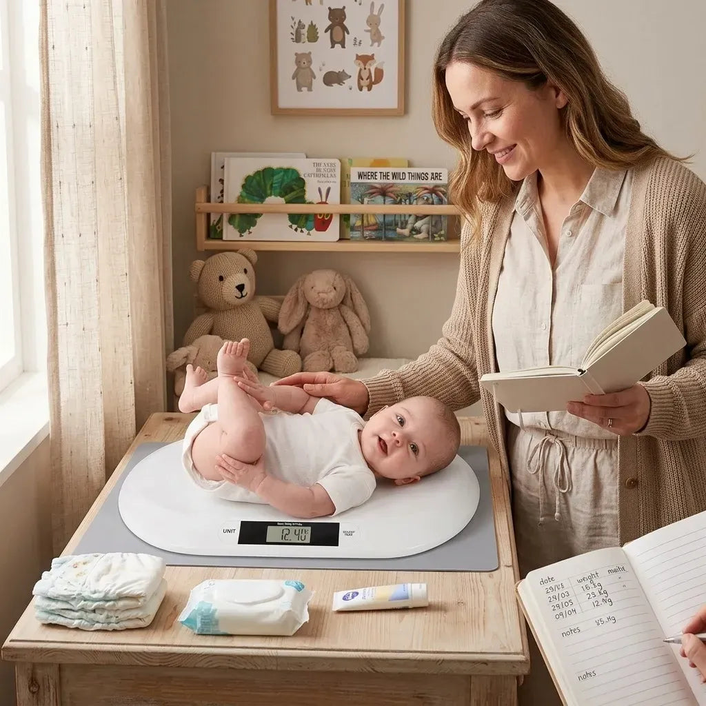 CARLA HOME Elctronic Digital Baby Scale with Tare Function Lcd Display