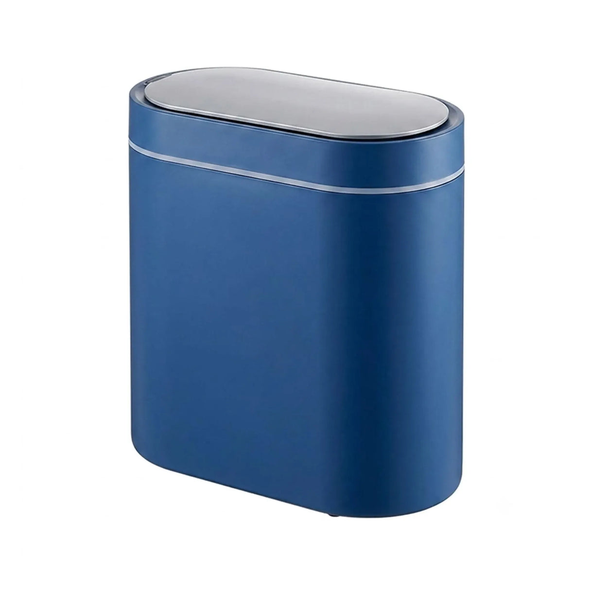 CARLA HOME 7L Automatic Trash Bin with Lid, Motion Sensor Garbage Can Blue