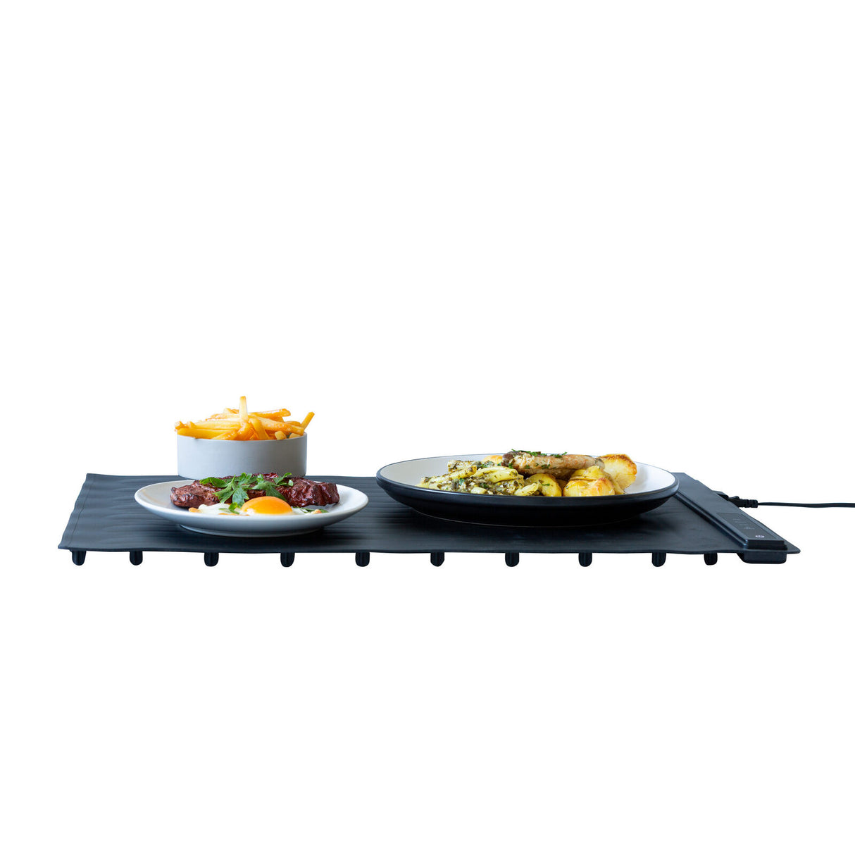 Electric Warming Mat Adjustable 3-Level Heat, Rollable & Portable Hot Plates Heat Pad