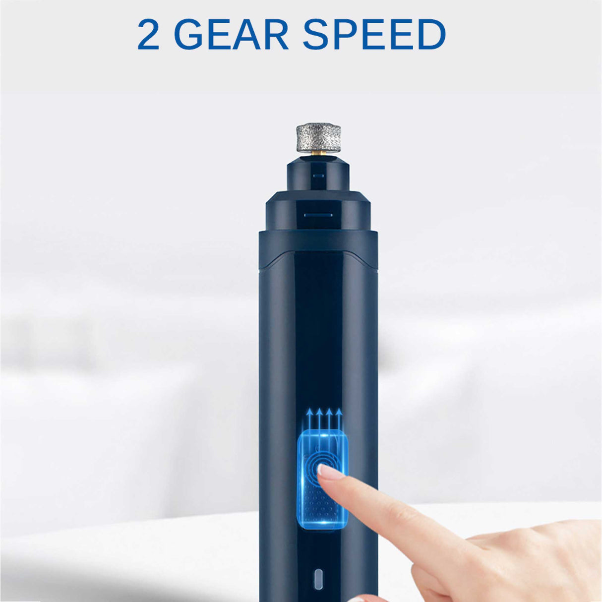 Pet Nail Grinder Dog Cat Electric Trimmer 2 Speed Rechargeable Claw Filer N10 - Shoppers Spot Nail Grinder - Alternate view 7
