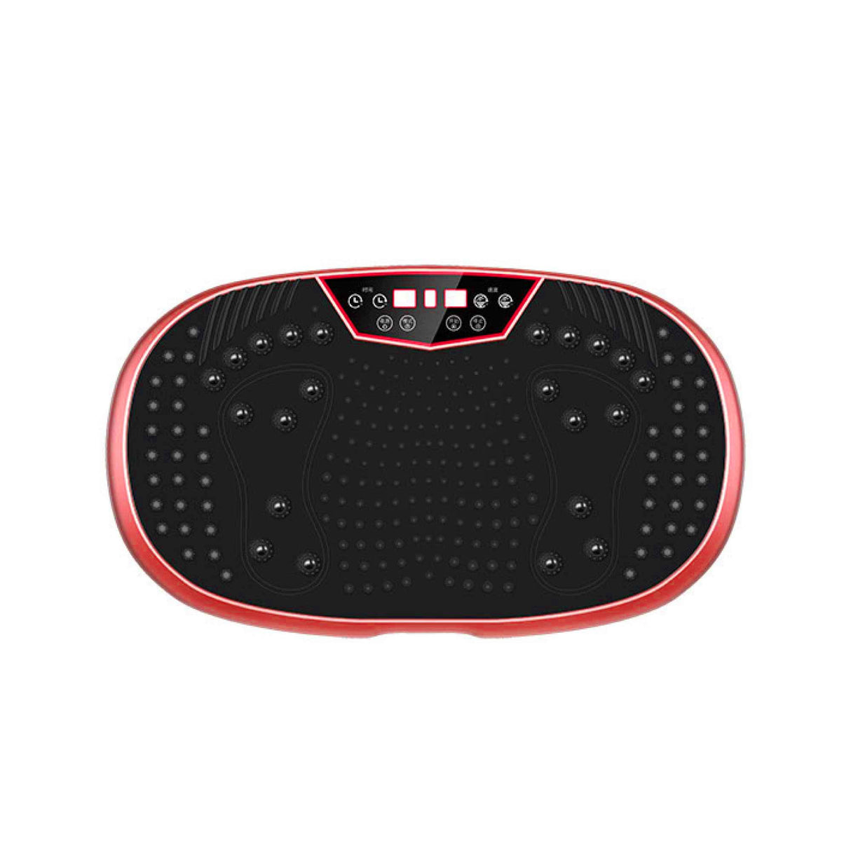 Red Mini Vibration Platform Magnet Therapy Vibrating Machine Exercise Plate