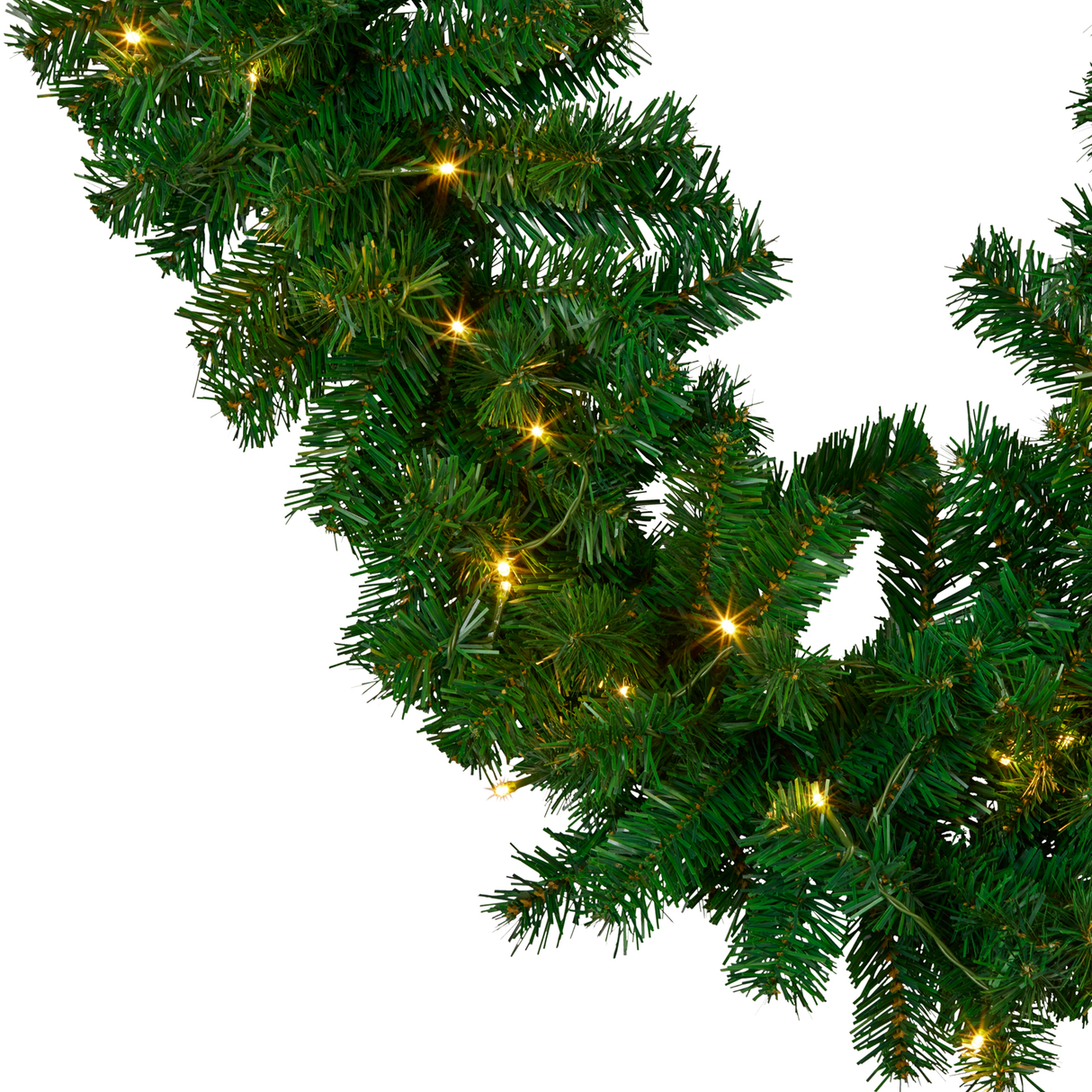 Christabelle 274cm Chadwick Green Pre-Lit Christmas Garland