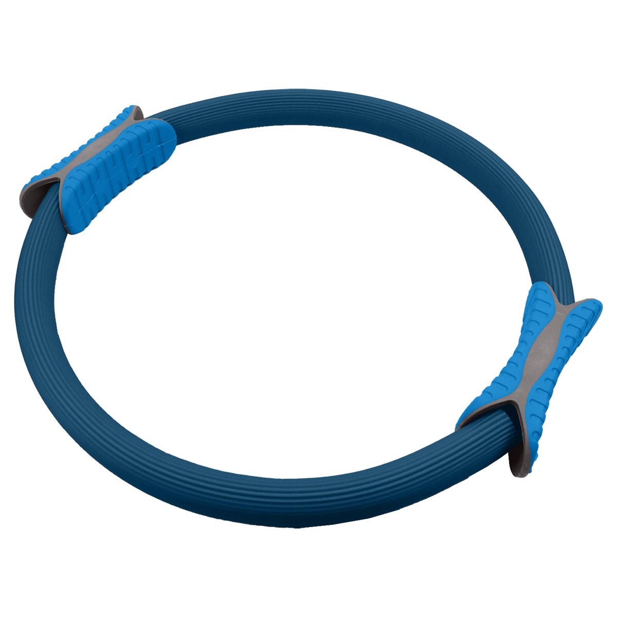 Powertrain Pilates Ring Band Yoga Home Workout Exercise Band Blue.
